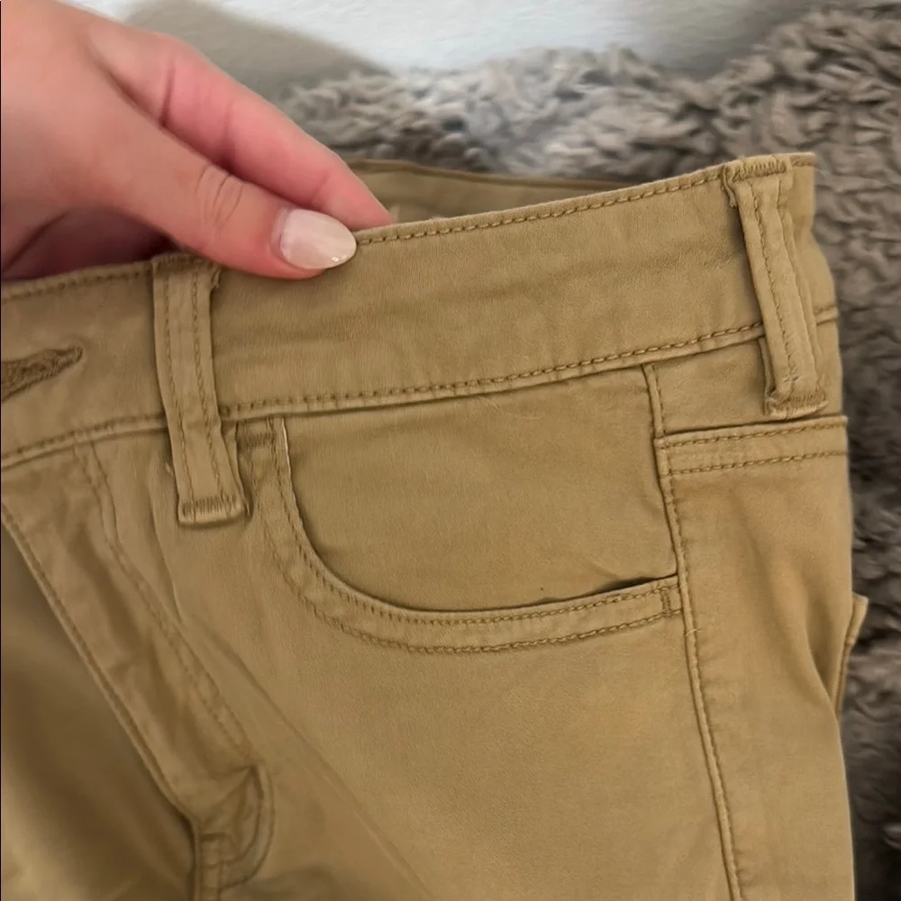 Tan Skinny Khaki Pants - Picture 5 of 12